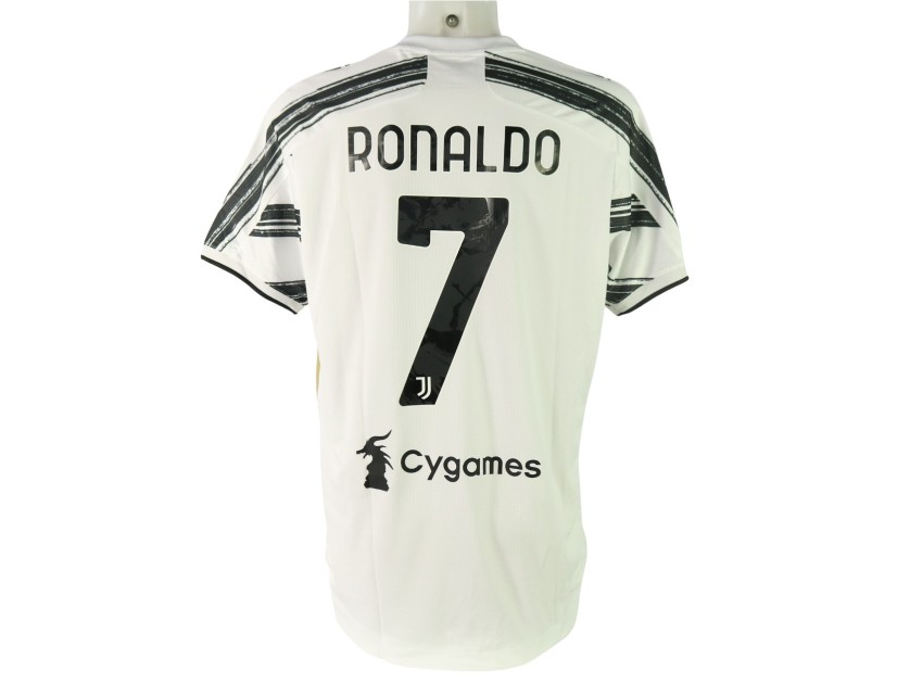 Cristiano Ronaldo's Match-Issued Shirt, Juventus vs Napoli - Italian SuperCup 2021