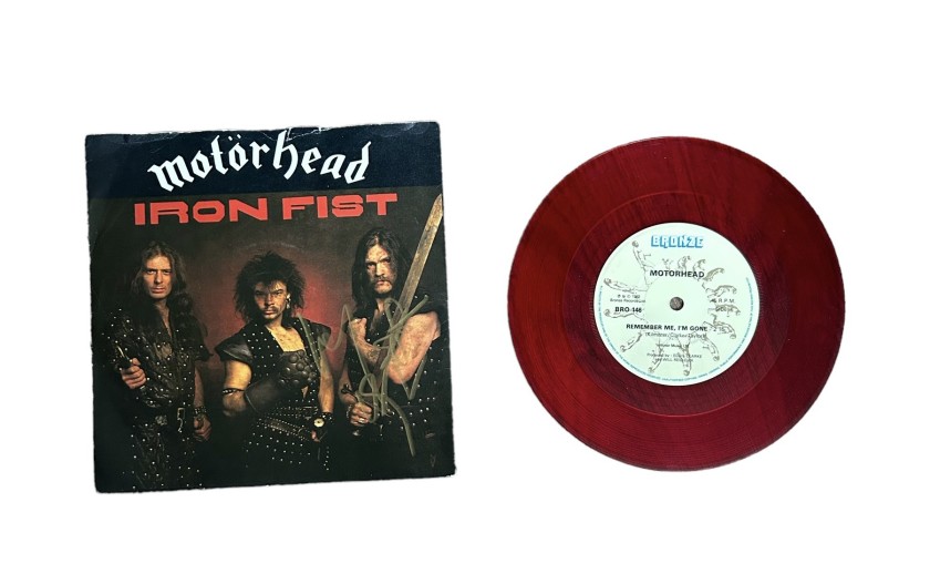 Vintage Motorhead Iron Fist LP Record Album Vinyl 12 No 