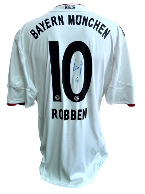 Robben's Bayern Munchen Signed Official Shirt, 2010/11