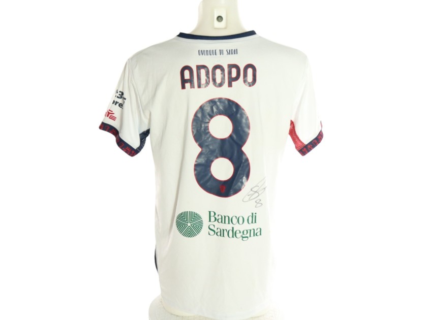 Maglia Adopo Unwashed Pisa vs Cagliari, 2026 - Autografata