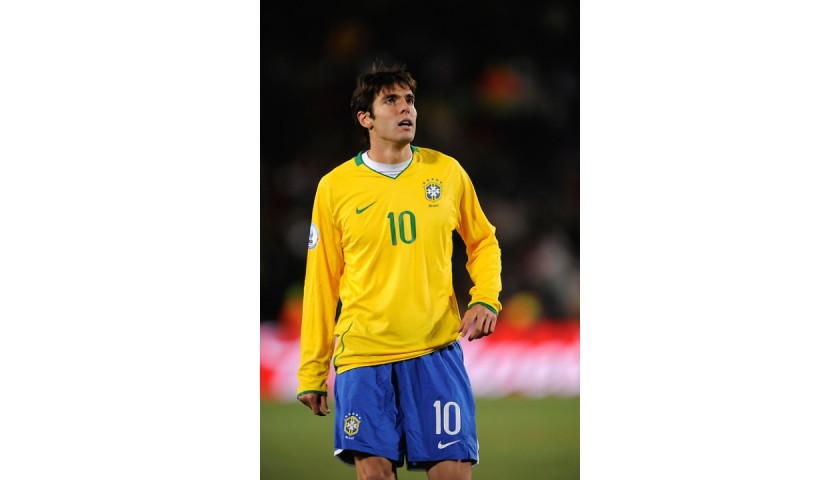 Kaka's Brazil Match Shirt, Confederations Cup 2009