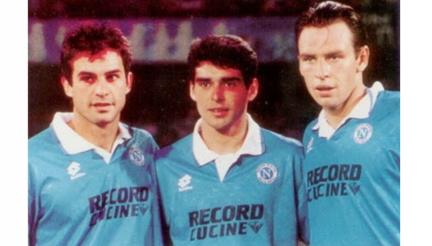 Buso's Napoli Signed Match Shirt, 1995/96