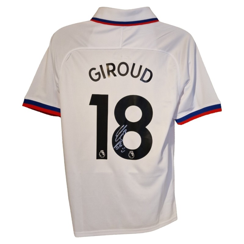 Olivier Giroud Signed Chelsea 2019-20 Away Football Shirt