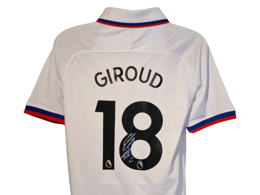 Olivier Giroud Signed Chelsea 2019-20 Away Football Shirt