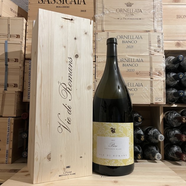 Vie di Romans Piere 2022 McKenzie DOC Friuli Isonzo Sauvignon - 5L in Wooden Case