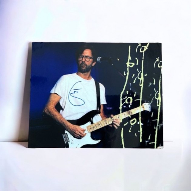 Eric Clapton Signed Photograph