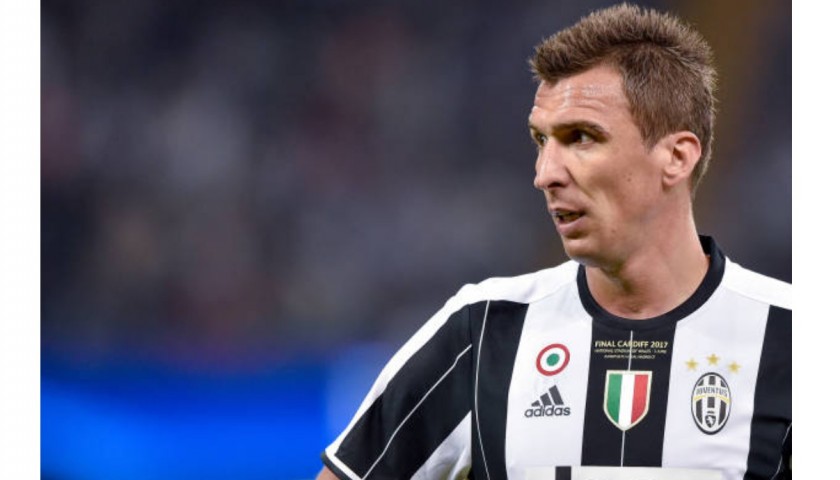 Mandzukic's Juventus Match Shirt, Cardiff 2017 Final 