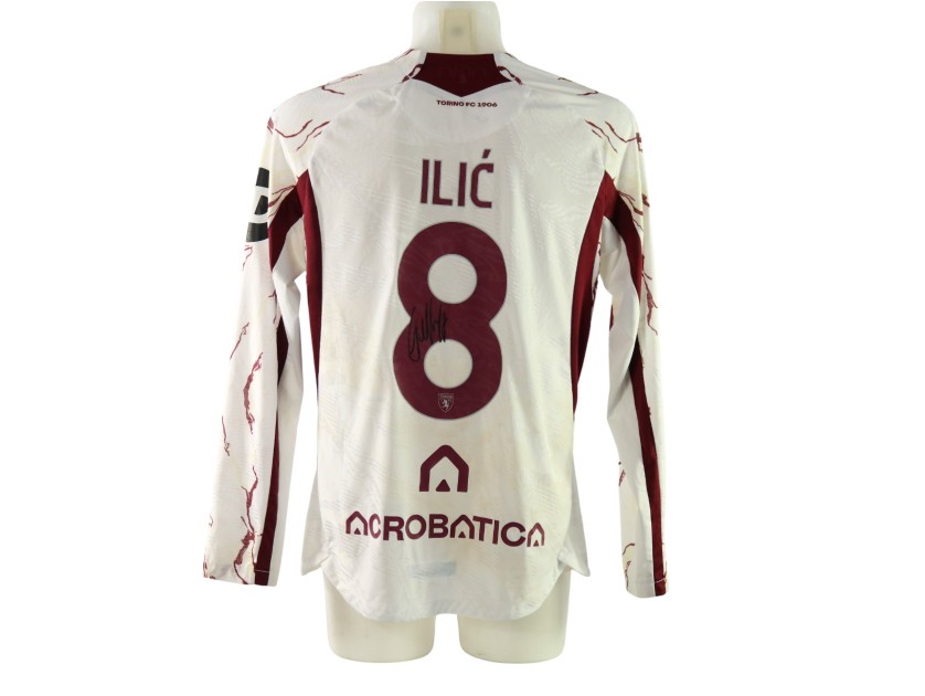 Ilic's Signed Issued Shirt, Sassuolo vs Torino 2025