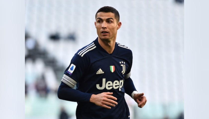 Ronaldo's Juventus Match Shirt, 2020/21