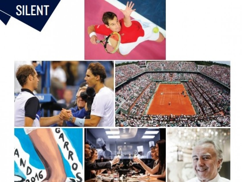 Watch Roland Garros, play with Richard Gasquet and eat at Alain's
