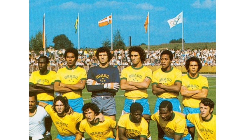 Dinamite's Brazil Worn Shirt, Munich 1972