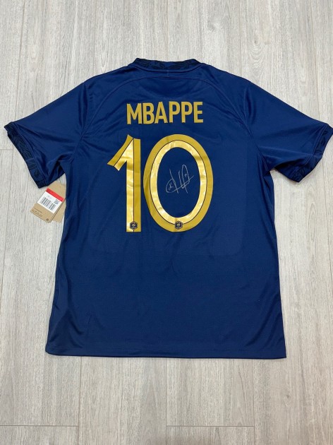 Mbappé France 2022 Signed Shirt