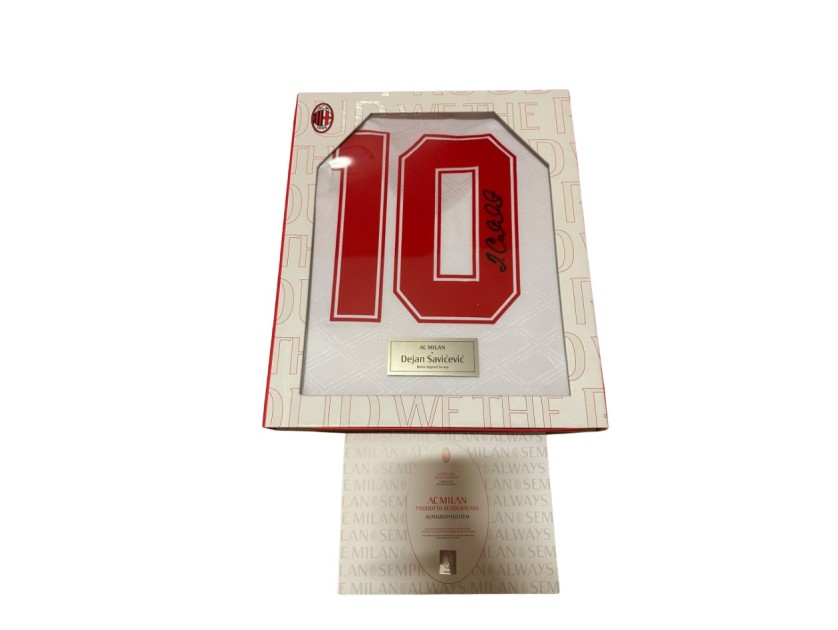 Savicevic's Milan Signed Official Shirt, European Cup Final 1994