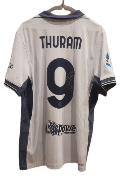 Maglia ufficiale Thuram Inter, 2024/25 - Autografata