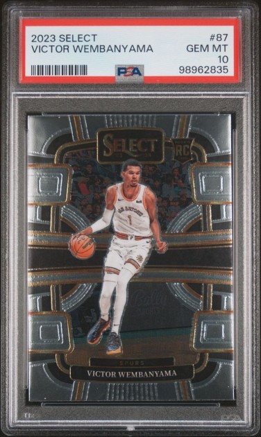 Victor Wembanyama Card Panini Select Rookie - CharityStars