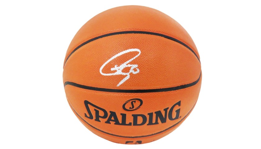 Stephen Curry Signed NBA Game Series Basketball