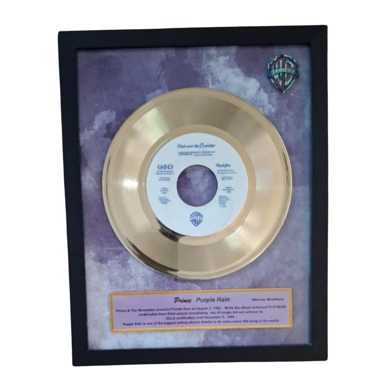 Prince 'Purple Rain' Gold Award