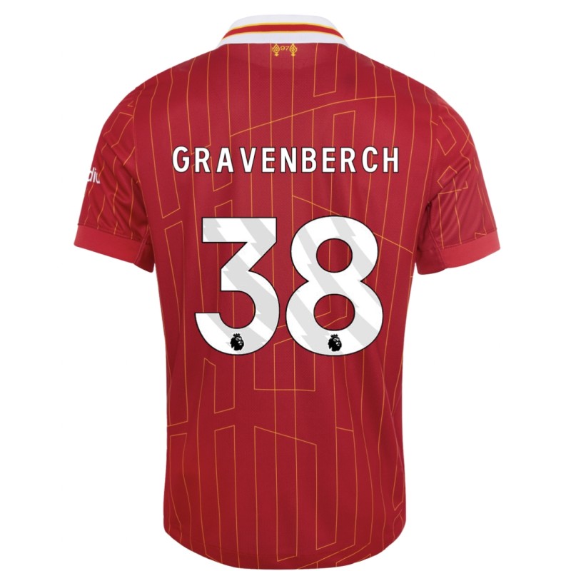 Collezione "Futuremakers x Liverpool FC" di Ryan Gravenberch - Maglia indossata durante la partita