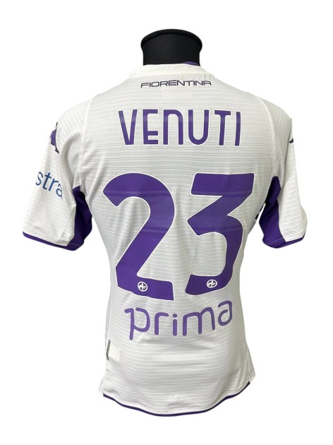 Venuti's Napoli vs Fiorentina Unwashed Shirt, Italian Cup 2022