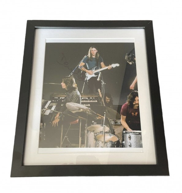 David Gilmour Pink Floyd Signed Photograph