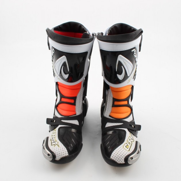 Boots worn by Simone Corsi in Moto 2, 2015 season