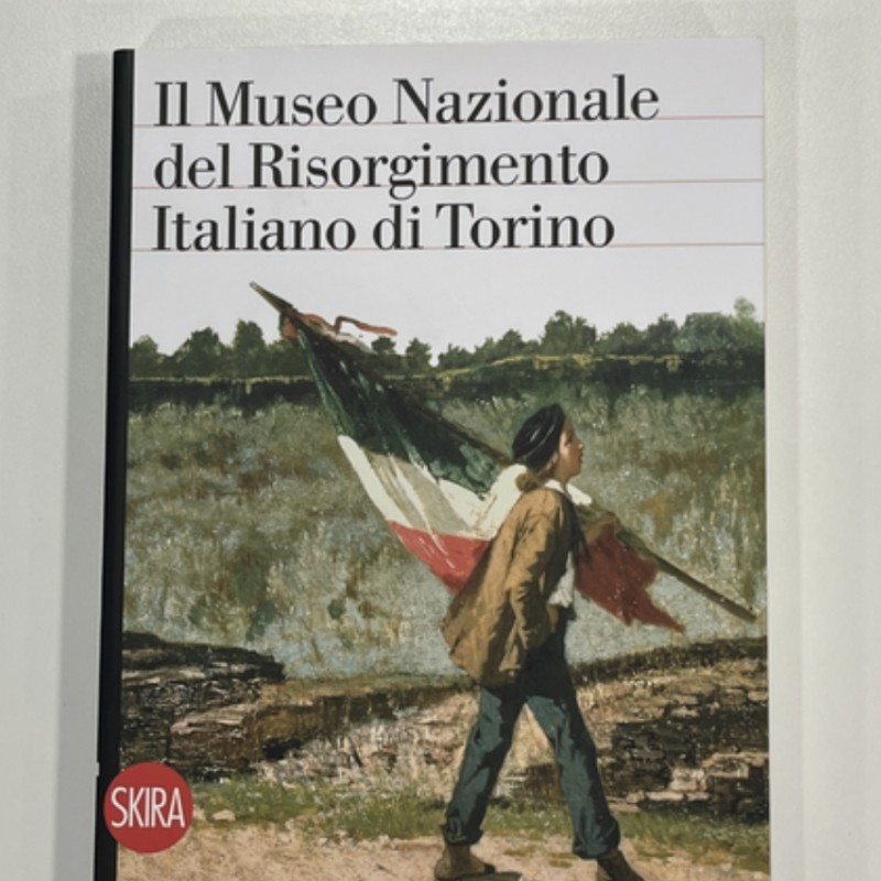 National Museum of the Italian Risorgimento catalogue autographed by Jannik Sinner