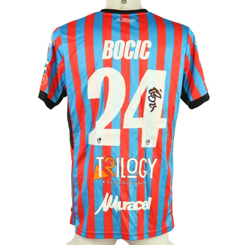 Bocic's unwashed Signed Shirt, Catania vs Sorrento 2023