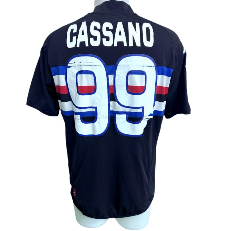 Maglia Indossata Cassano Sampdoria, 2009/10