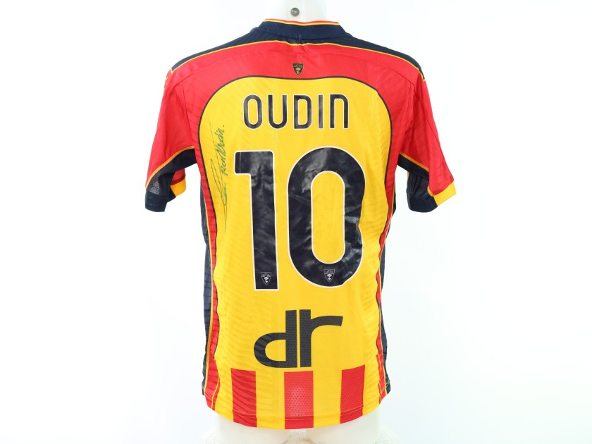 Maglia Oudin Unwashed Como vs Lecce, 2024 - Autografata