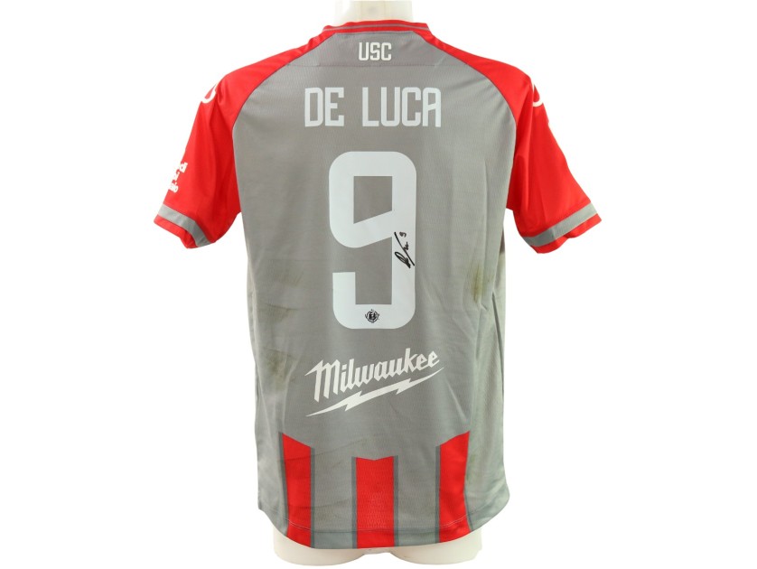 De Luca's  Signed Unwashed Shirt, Cremonese vs Catanzaro 2025