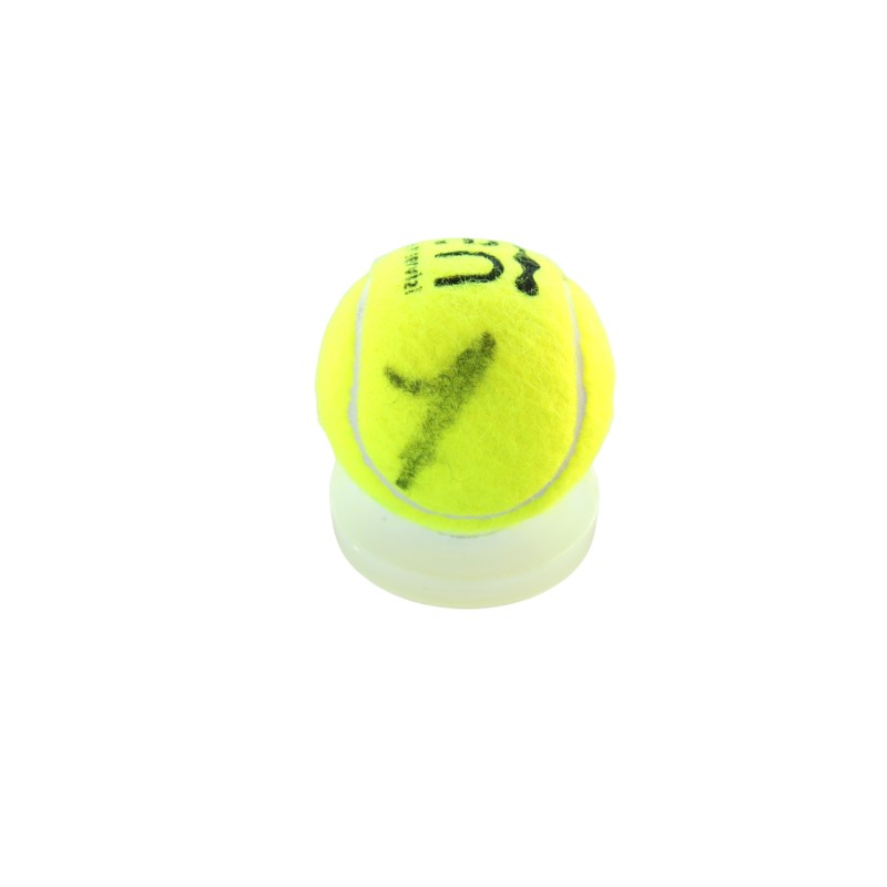 Tennis Ball - Signed by Jannik Sinner