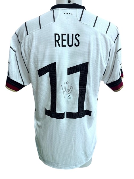 Reus' Germany Signed Official Shirt, EURO 2020
