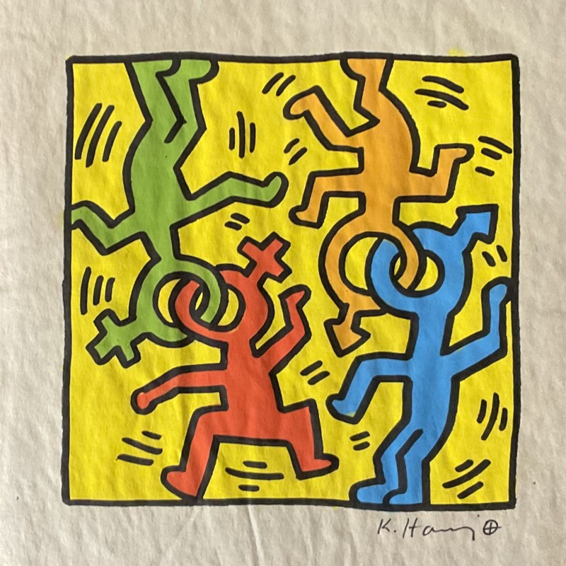 Disegno di Keith Haring (attribuito) 