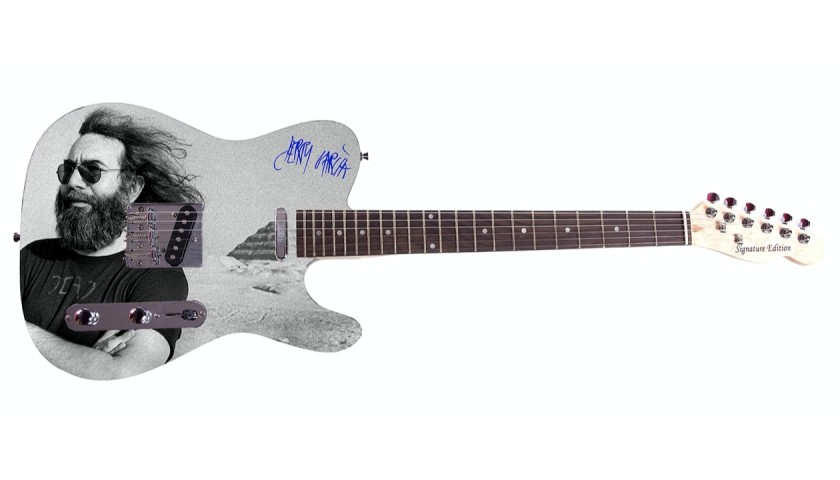 Jerry Garcia Guitar with Digital Signature