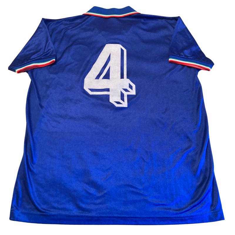 De Agostini's Match-Issued Shirt, WC Italia 1990