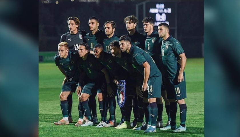 Bastoni's Match Shirt, Armenia-Italy 2019
