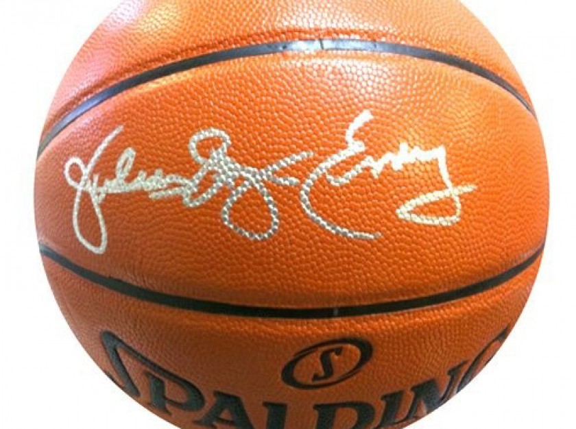 Lot Detail - Julius Erving Signed New York Nets Jersey (BAS)