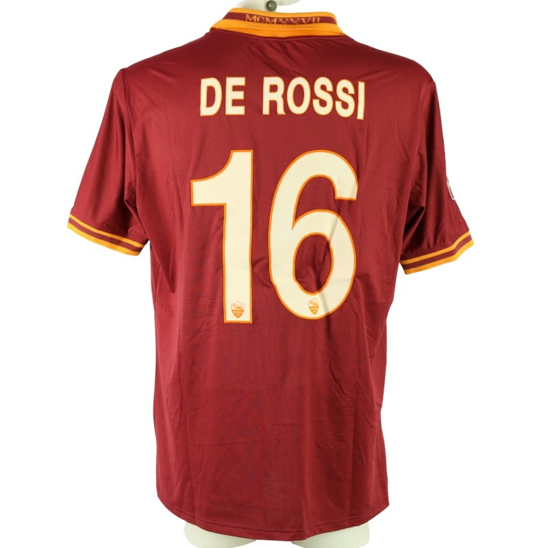 De Rossi's Roma Match Shirt, 2013/14