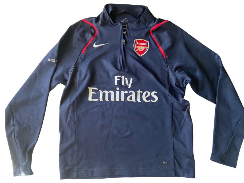 Arsenal training online sweatshirt