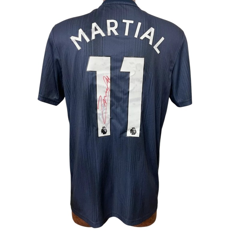 Martial's Manchester United Official Signed Shirt, 2018/19