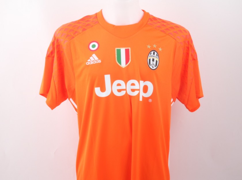 Juventus Buffon Official Shirt, Season 2016/17 - Signed
