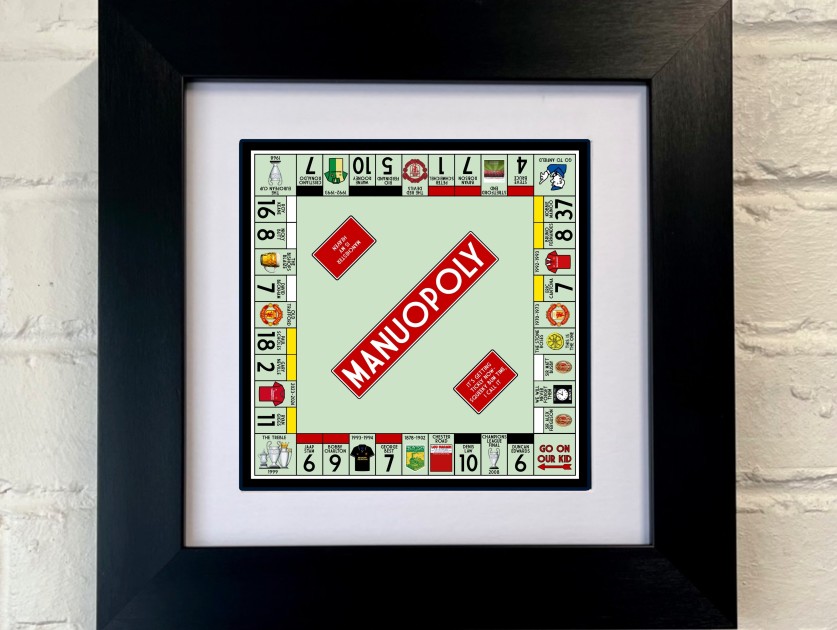 Pezzo d'arte del Manchester United Monopoly