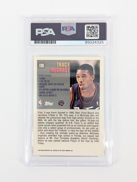 Tracy McGrady Signed Rookie Card - CharityStars