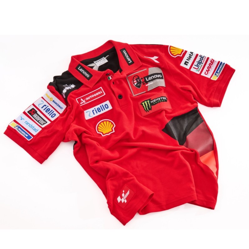 Enea Bastianini's Ducati Lenovo Team MotoGP Signed Shirt, 2023