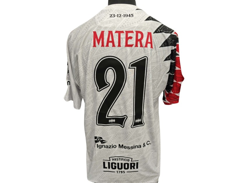 Matera's Comemmorative Match-Worn Shirt + Shorts, Latina vs Sorrento 2026 - 80th Anniversary with RF78 Patch