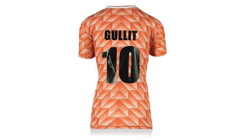 Ruud Gullit, Signed Retro Jersey 1988