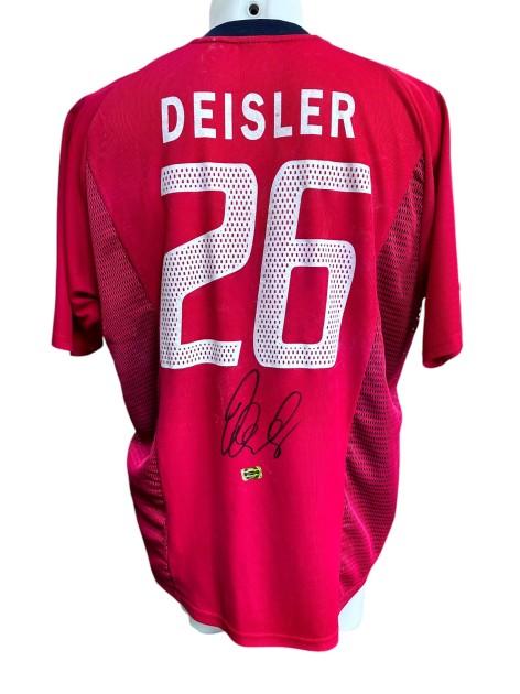 Deisler's Bayern Monaco Signed Official Shirt, UCL 2003/04