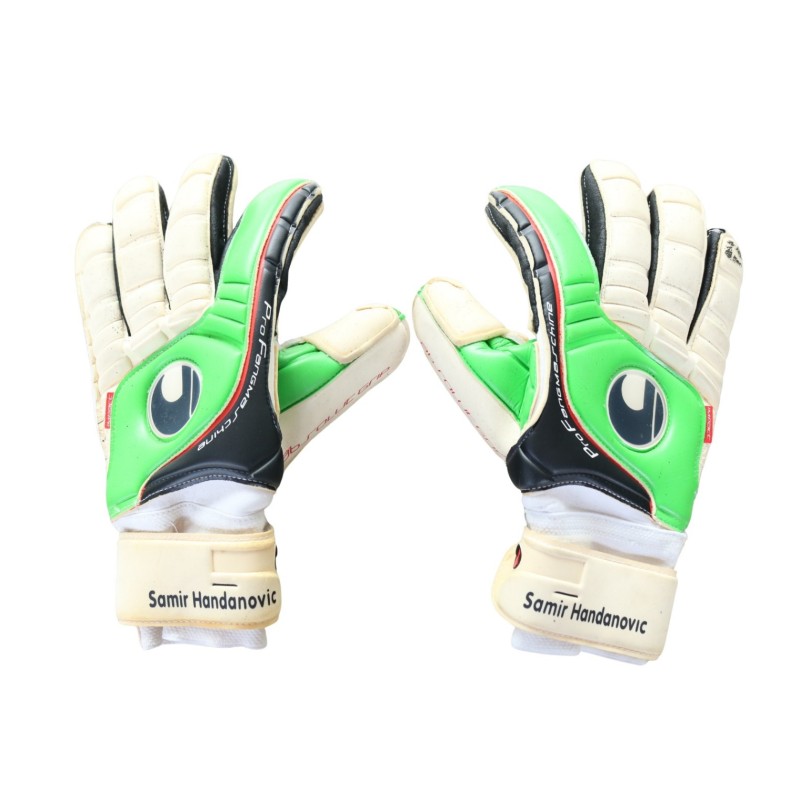 Samir Handanovic's Uhlsport Worn Gloves