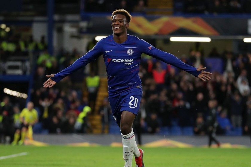 Callum Hudson-Odoi's Chelsea Signed Picture