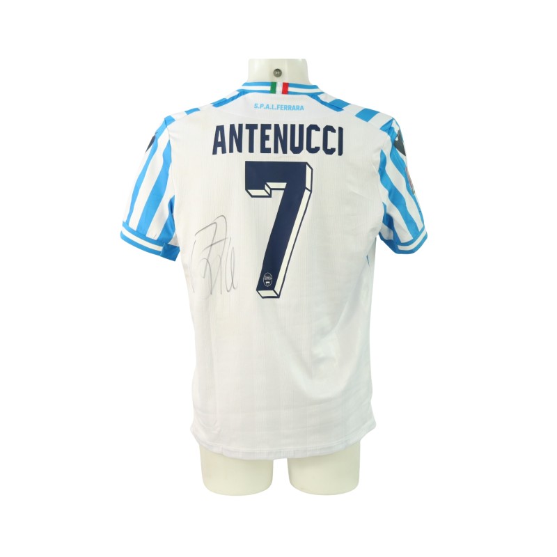 Antenucci's Signed Unwashed Shirt, SPAL vs Virtus Entella 2024 